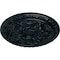 Ekena Millwork Baile Ceiling Medallion (Fits Canopies up to 3 1/4"), Hand-Painted Night Shade, 20"OD x 1 5/8"P CM20BLNSF - alternate 4